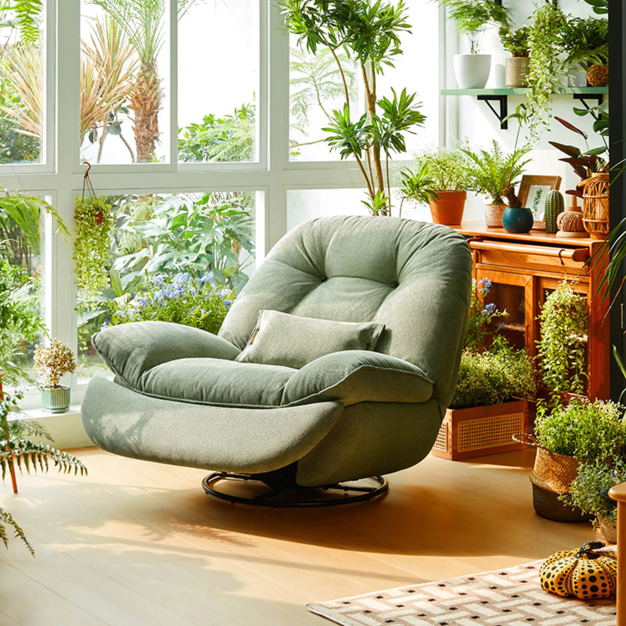 Linspire Oasis Recliner Chair, Oversize, Seafoam
