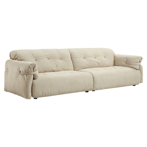 Linspire Serenity 4 Seater Sofa, Sand White