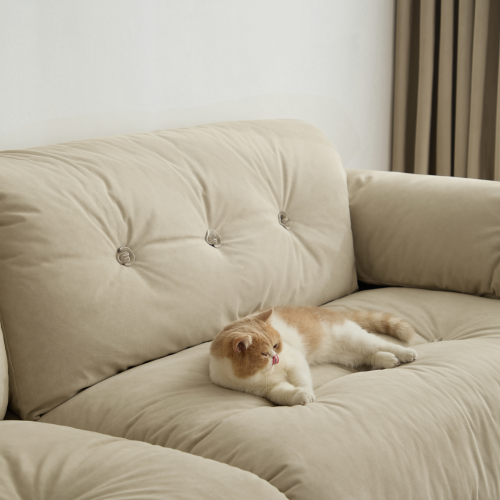 Linspire Serenity 4-Seater Sofa, Sand White