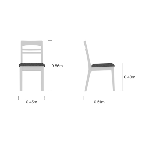 Linspire Wesley Chair, Set of 2