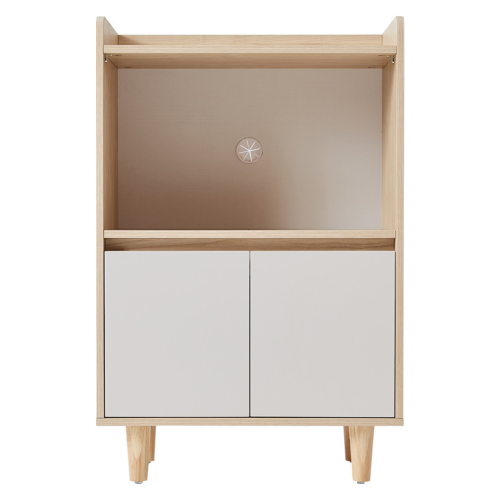 Linspire Juniper Sideboard, Small, Natural & White