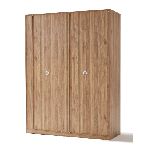 Linspire Odyssey Wardrobe, Walnut & White