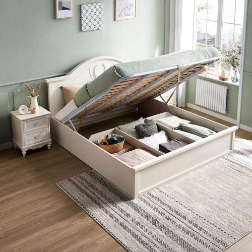 Linspire Wesley Small Queen Bed Frame with Storage