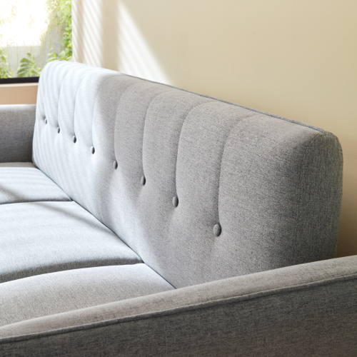 Linspire Monet 3.5-Seater Sofa Bed, Light Grey