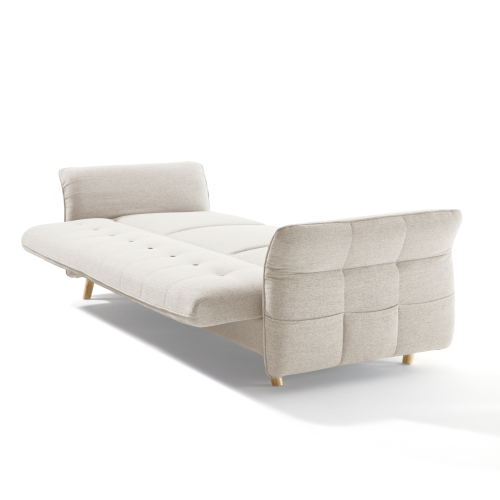 Linspire Monet 3.5-Seater Sofa Bed, Cream White