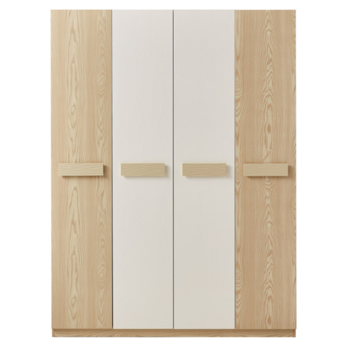 Linspire Evelyn Wardrobe , Natural & White