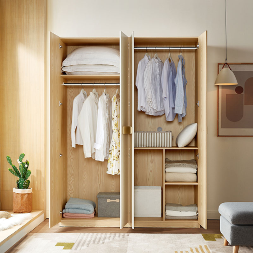 Linspire Evelyn Wardrobe , Natural & White