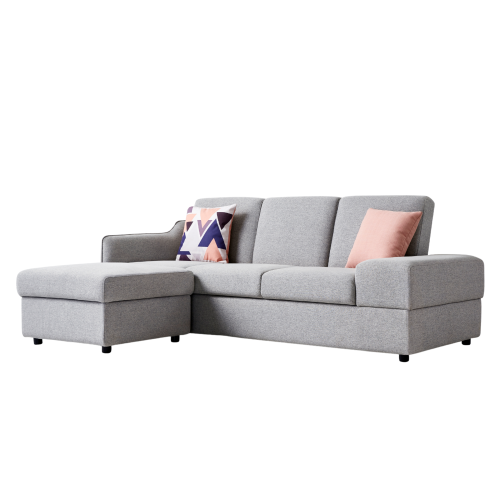 Linspire Hera 3 Seater Sofa Bed with Storage and Ottoman, Right