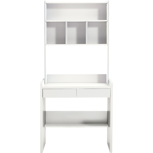 Linspire Sprout Kids Desk with Storage Shelf, White