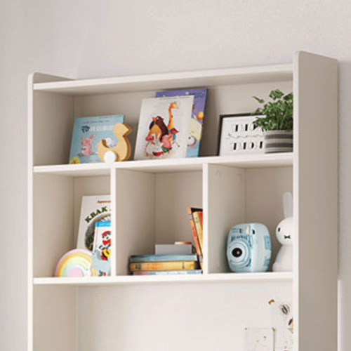 Linspire Sprout Kids Desk with Storage Shelf, White