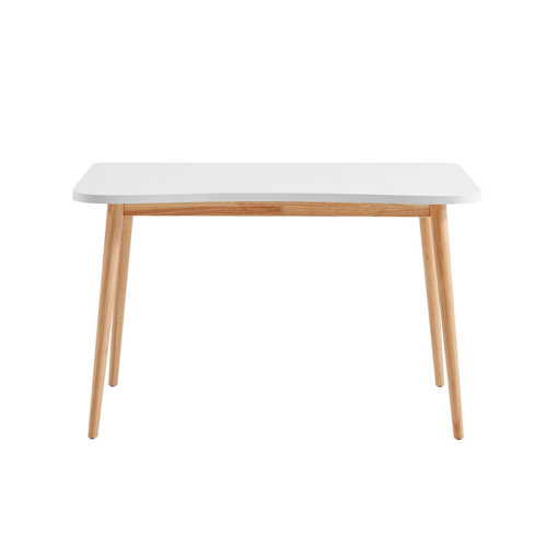 Linspire Oria Computer Desk, 1M, Natural & White