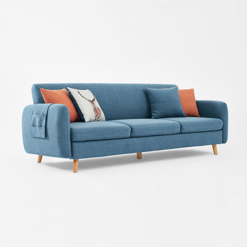 Linspire Chester 3 Seater Sofa Bed, Peacock Blue