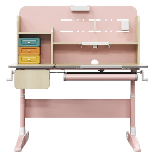 Linspire Bud Adjustable Kids Desk, Pink