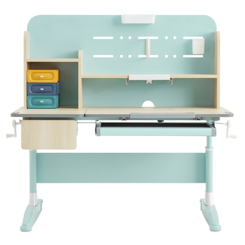 Linspire Bud Adjustable Kids Desk, Blue