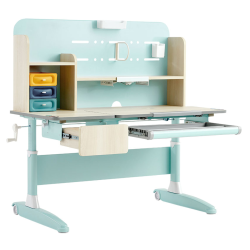 Linspire Bud Adjustable Kids Desk, Blue