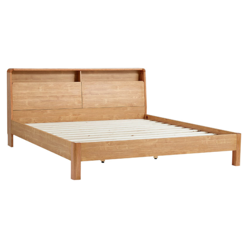 Linspire Aspire Queen Bed Frame with Storage Headboard