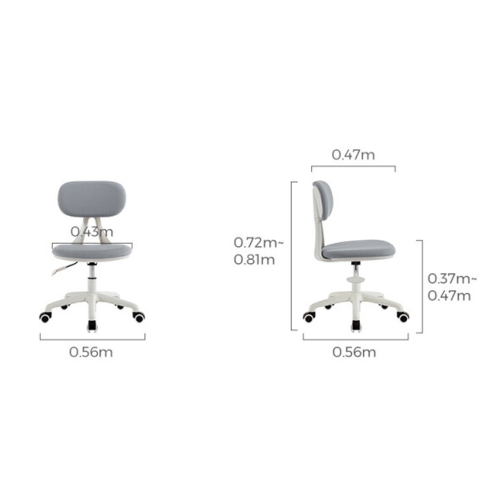 Linspire Slate Dual Study Desks & 2 Chairs Set, Grey & Blue