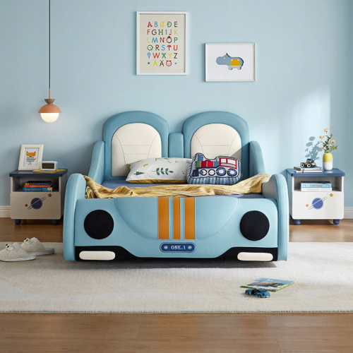 Linspire Herbie Car Styling Kids Small Double Bed Frame