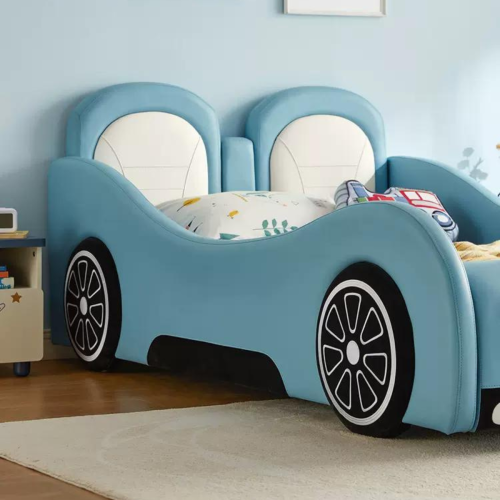 Linspire Herbie Car Styling Kids Small Queen Bed Frame