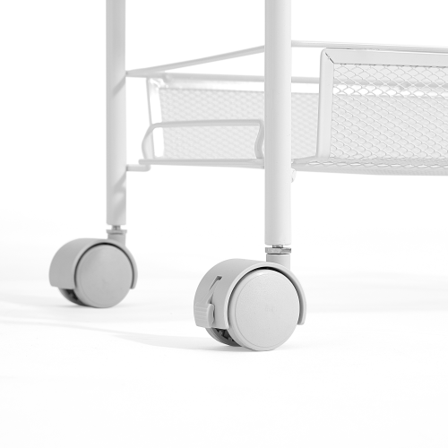 Linspire Tulle 4-Tier Trolley, White