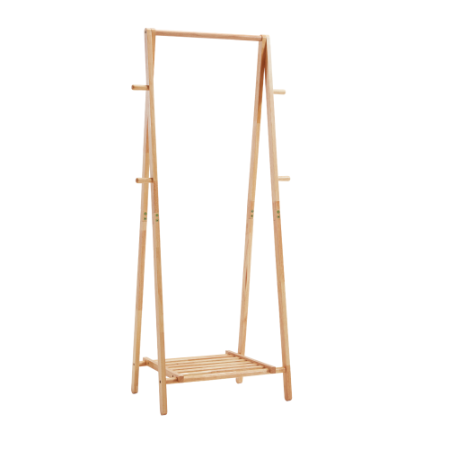 Linspire Juniper Solid Wood Foldable Clothes Rack, 74cm