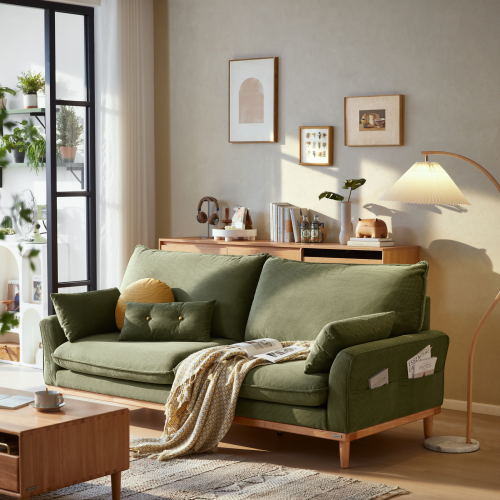 Linspire Moss Sofa, 3 Seater