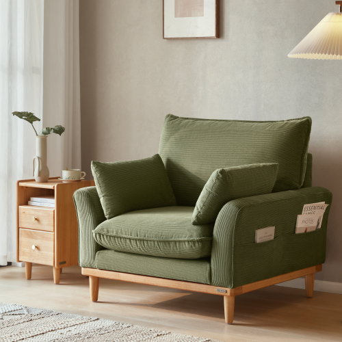 Linspire Moss Sofa, 1 Seater