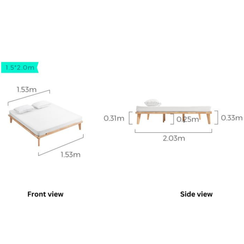 Linspire Ventus Small Queen Bed Frame