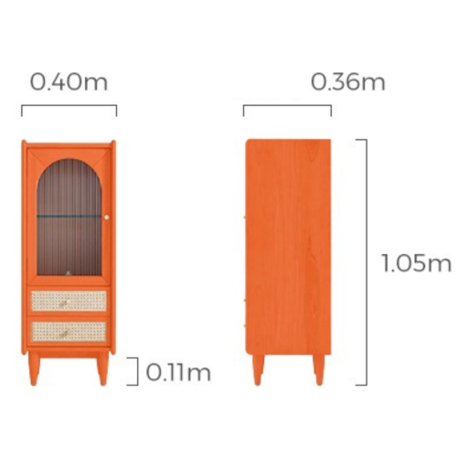 Linspire Flow Display Cabinet