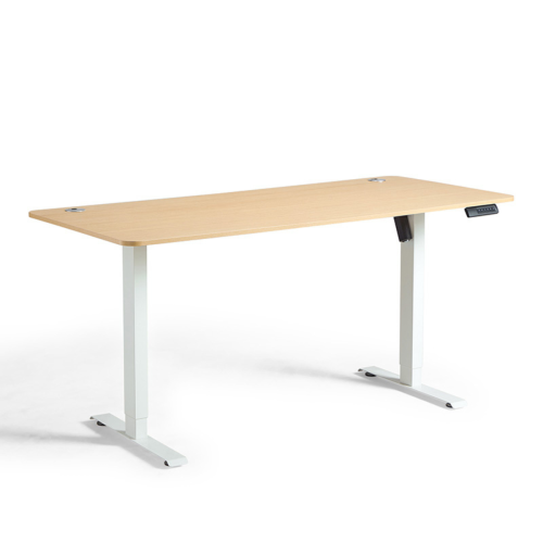 Linspire Ascend Electric Height Adjustable Standing Desk 1.4m, Natural