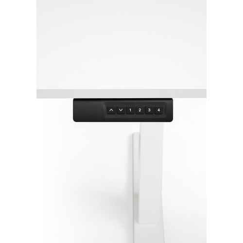 Linspire Ascend Electric Height Adjustable Standing Desk 1.2m, White