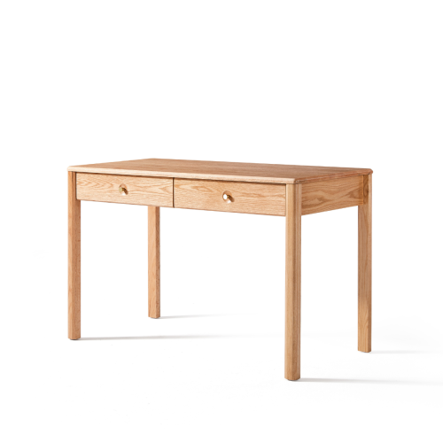 Linspire Sicily Solid Wood Desk with 2 Drawers, 100cm