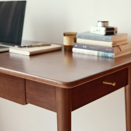 Linspire Edmond Solid Wood Desk, 100cm