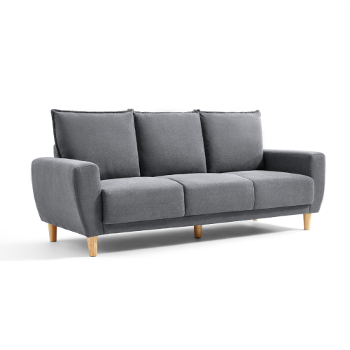 Linspire Essence 3-Seater Sofa, Grey