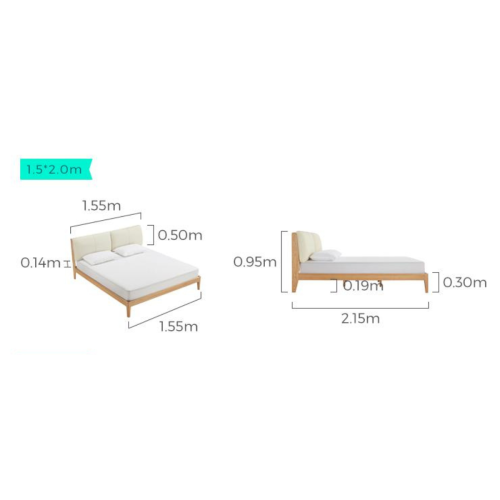 Linspire Fort Bed Frame, Queen