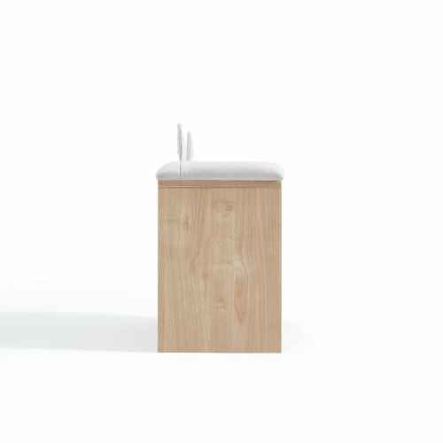 Linspire Miro Shoe Beech 80cm, Beech & Beige