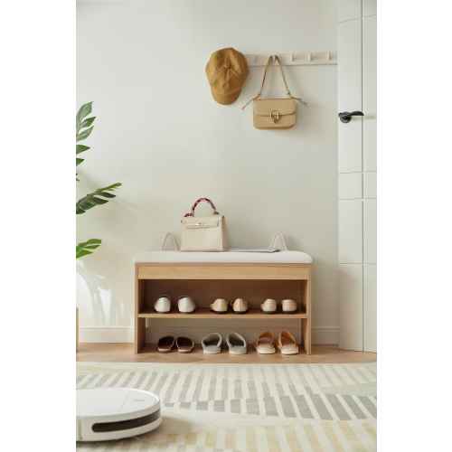 Linspire Miro Shoe Beech 80cm, Beech & Beige
