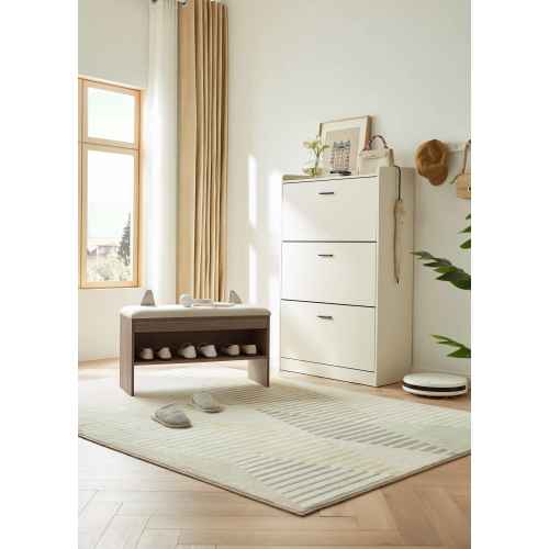 Linspire Miro Shoe Beech 80cm, Ash & Beige