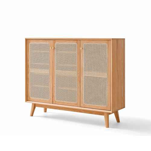 Linspire Naavah Solid Wood Shoe Cabinet