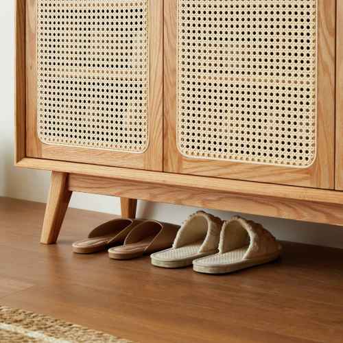 Linspire Naavah Solid Wood Shoe Cabinet