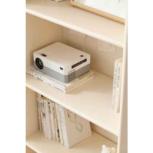 Linspire Ventus Bookcase with Storage Drawers, White