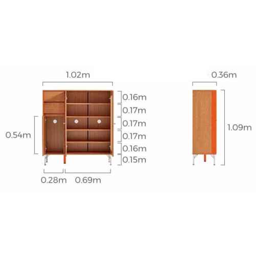 Linspire Verve Shoe Cabinet