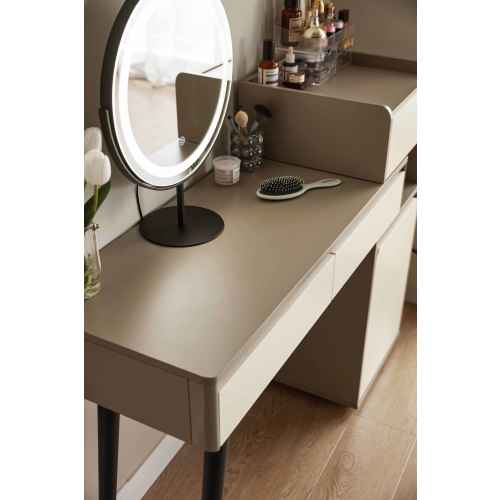 Linspire Rena Extendable Dressing Table with Storage Cabinet