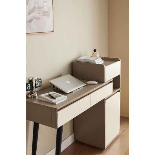 Linspire Rena Extendable Dressing Table with Storage Cabinet