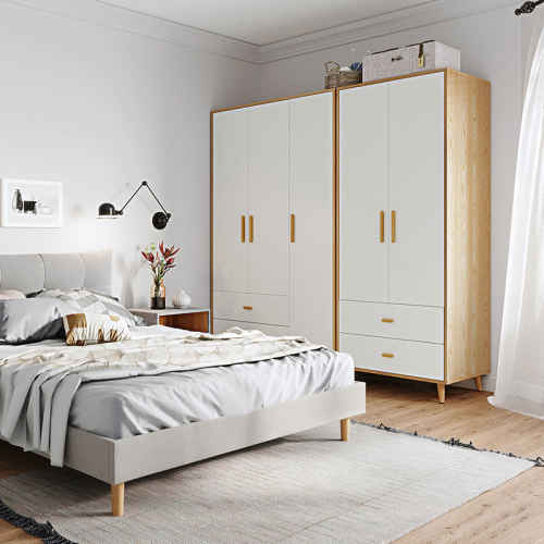 Linspire Fresko Wardrobes with 3 Doors + 2 Drawers, 1.2m