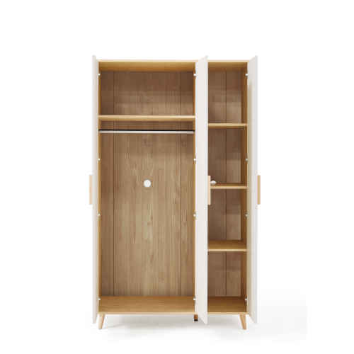 Linspire Fresko Wardrobes with 3 Doors, 1.2m