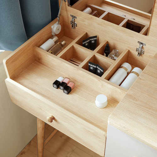 Linspire Juniper Extendable Dressing Table with Hidden Mirror