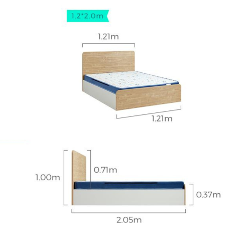 Linspire Juniper Bed Frame with Underbed Storage 120x200cm