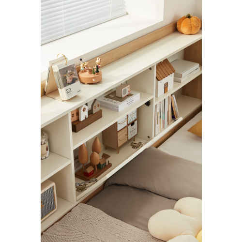 Linspire Juniper Small Double Bed Frame with Shelving Unit