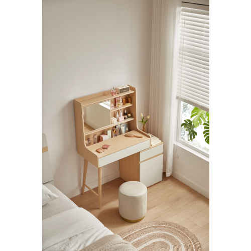 Linspire Juniper Extendable Dressing Table with Cabinet